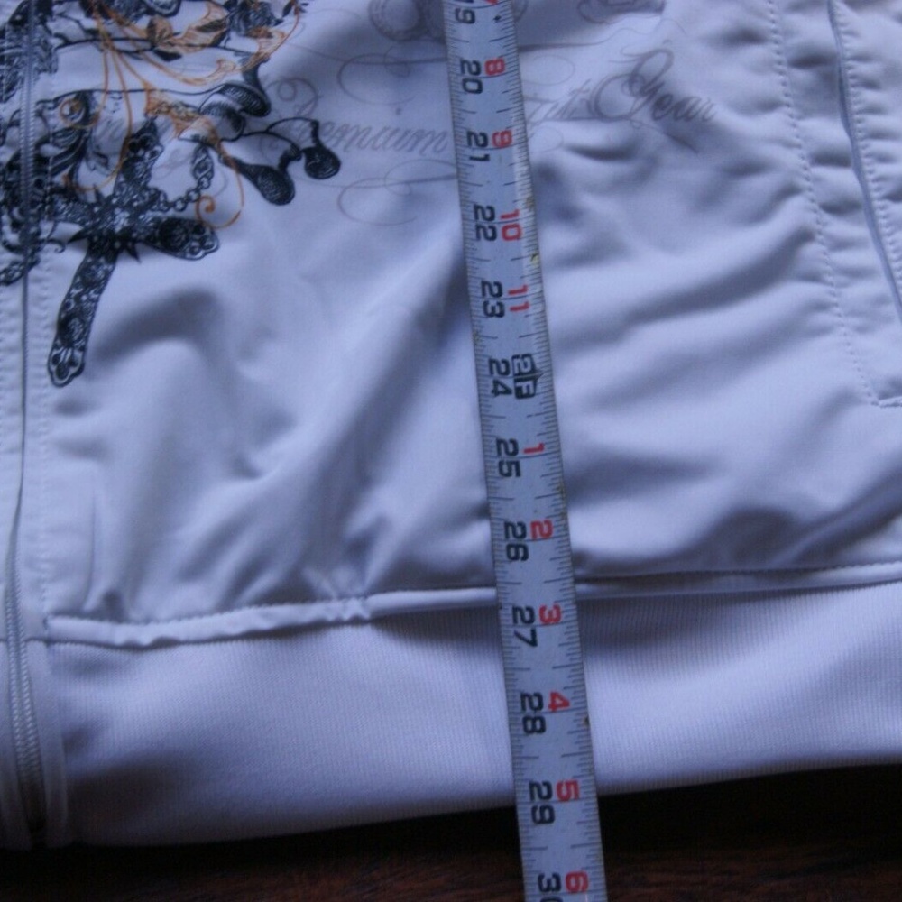 MMA Elite Black & White Track Jacket size XL - Picture 6 of 8